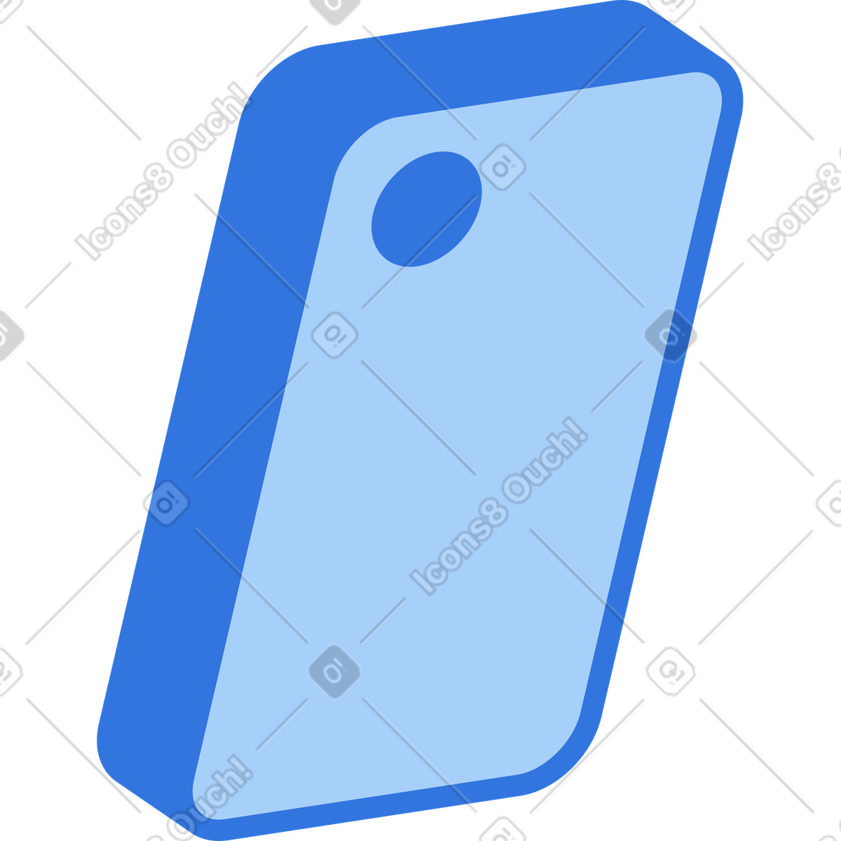 Phone illustration in PNG, SVG