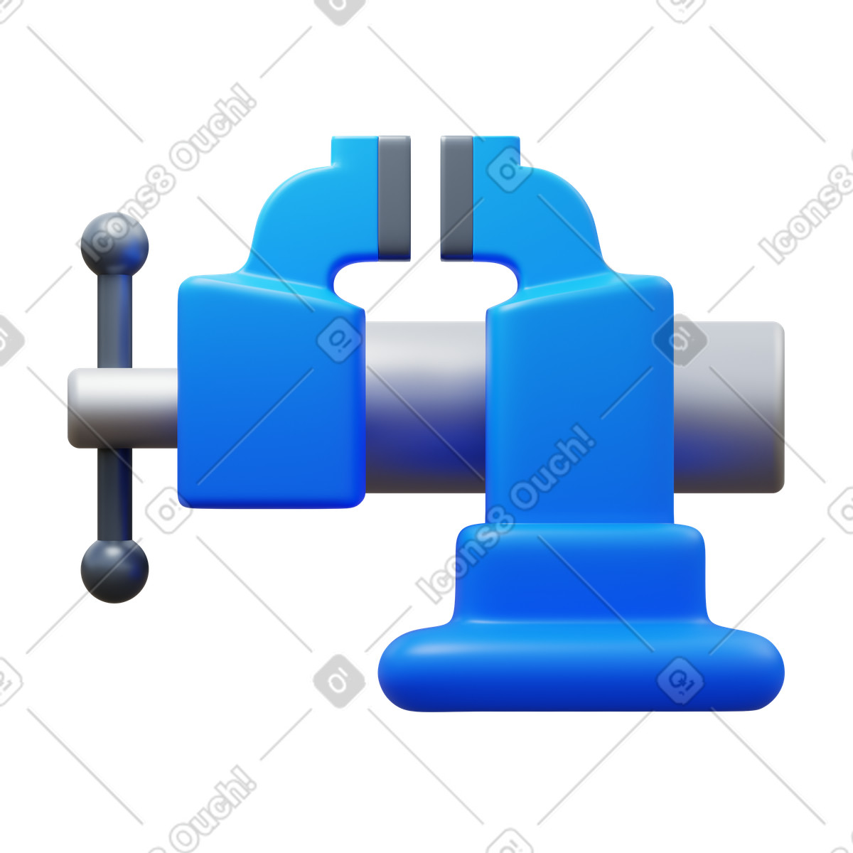 3D Fluency スタイルの Vise のイラストをPNG、SVG形式でダウンロード