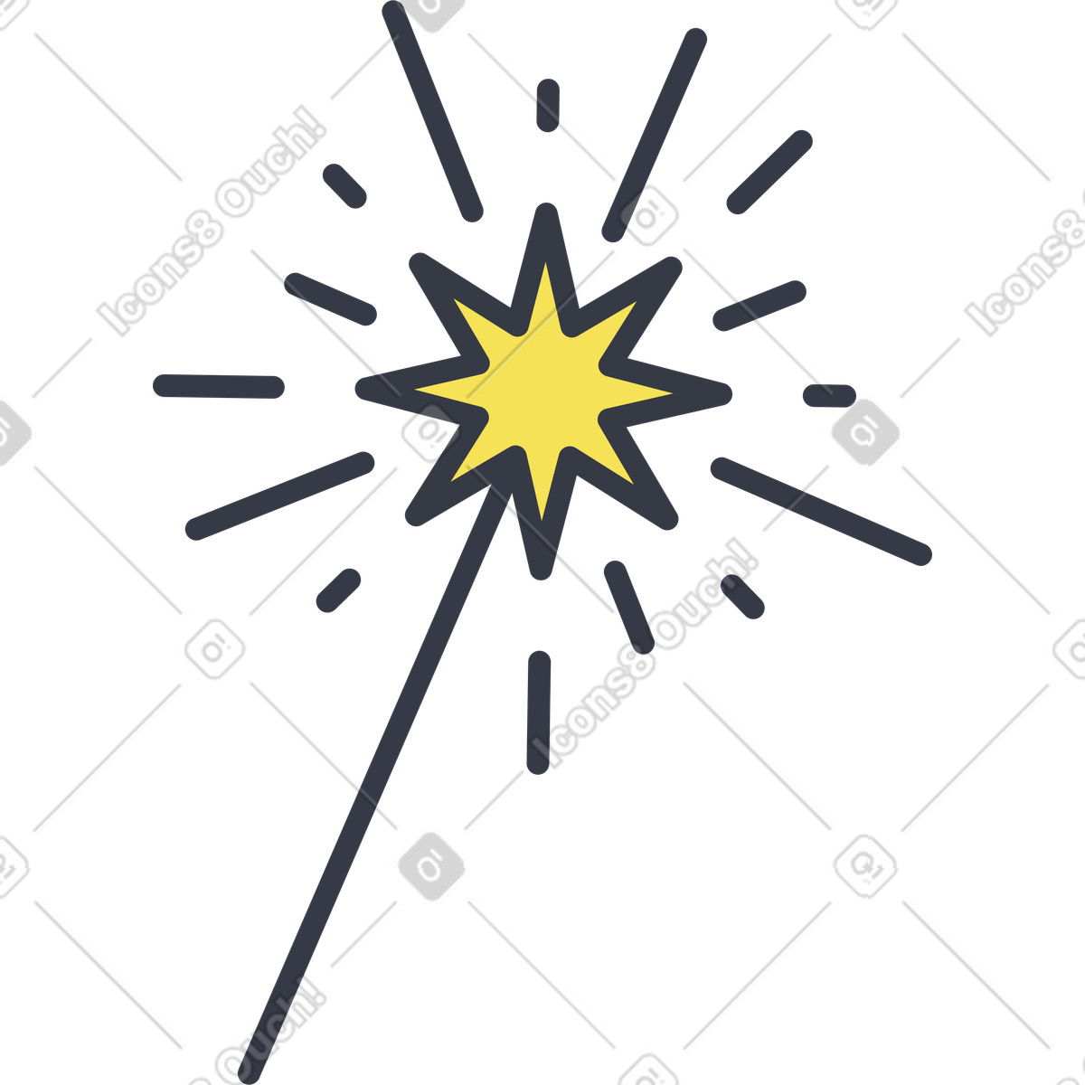 Ilustração de Estrelinhas em no estilo Abstract para baixar em PNG, SVG