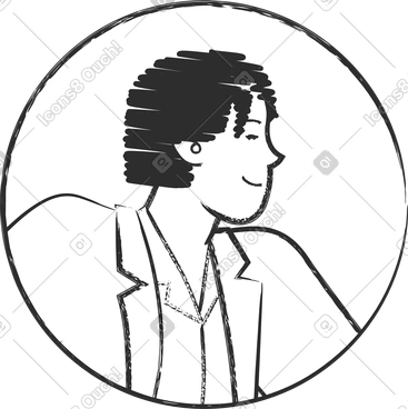 Avatar d'un homme de profil PNG, SVG
