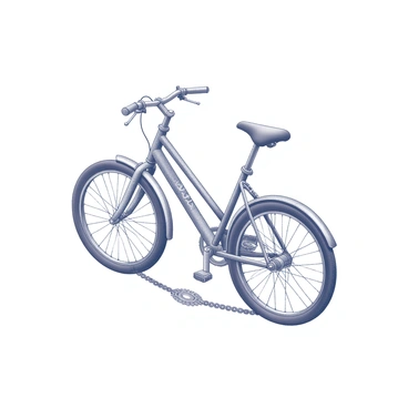 A labeled diagram of a bicycle showing the function of pedals, chain, and gears