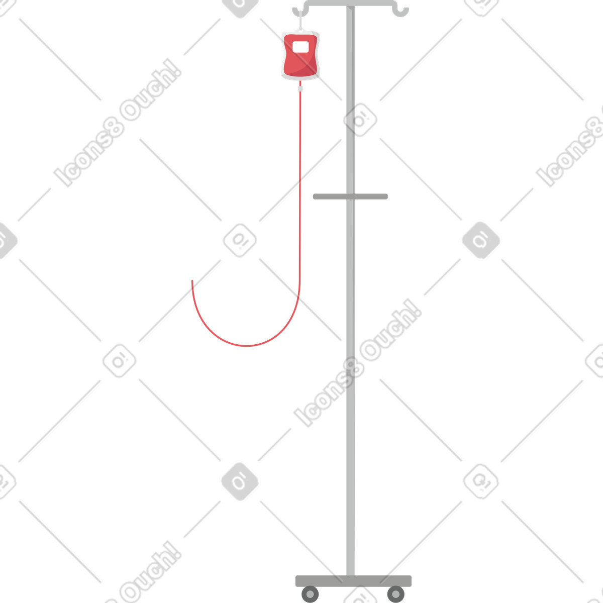 Fallen-Illustration im Lagom-Stil als Download in PNG, SVG