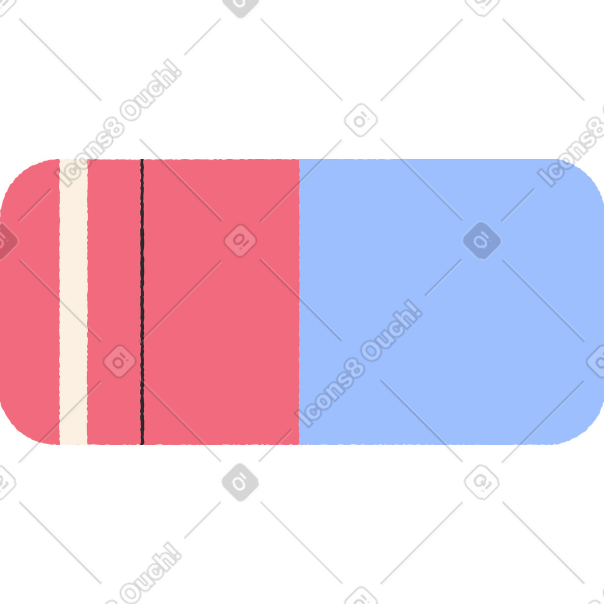 Ilustración Borrador en estilo Pablo a descargar en PNG y SVG
