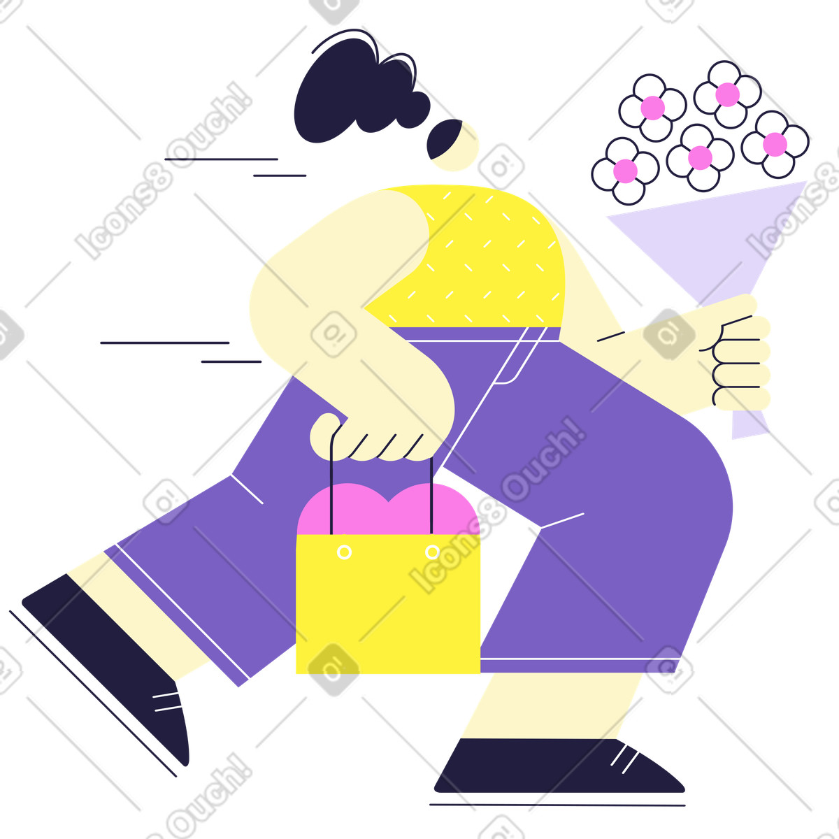 Иллюстрация Подготовка к дню святого валентина в PNG и SVG