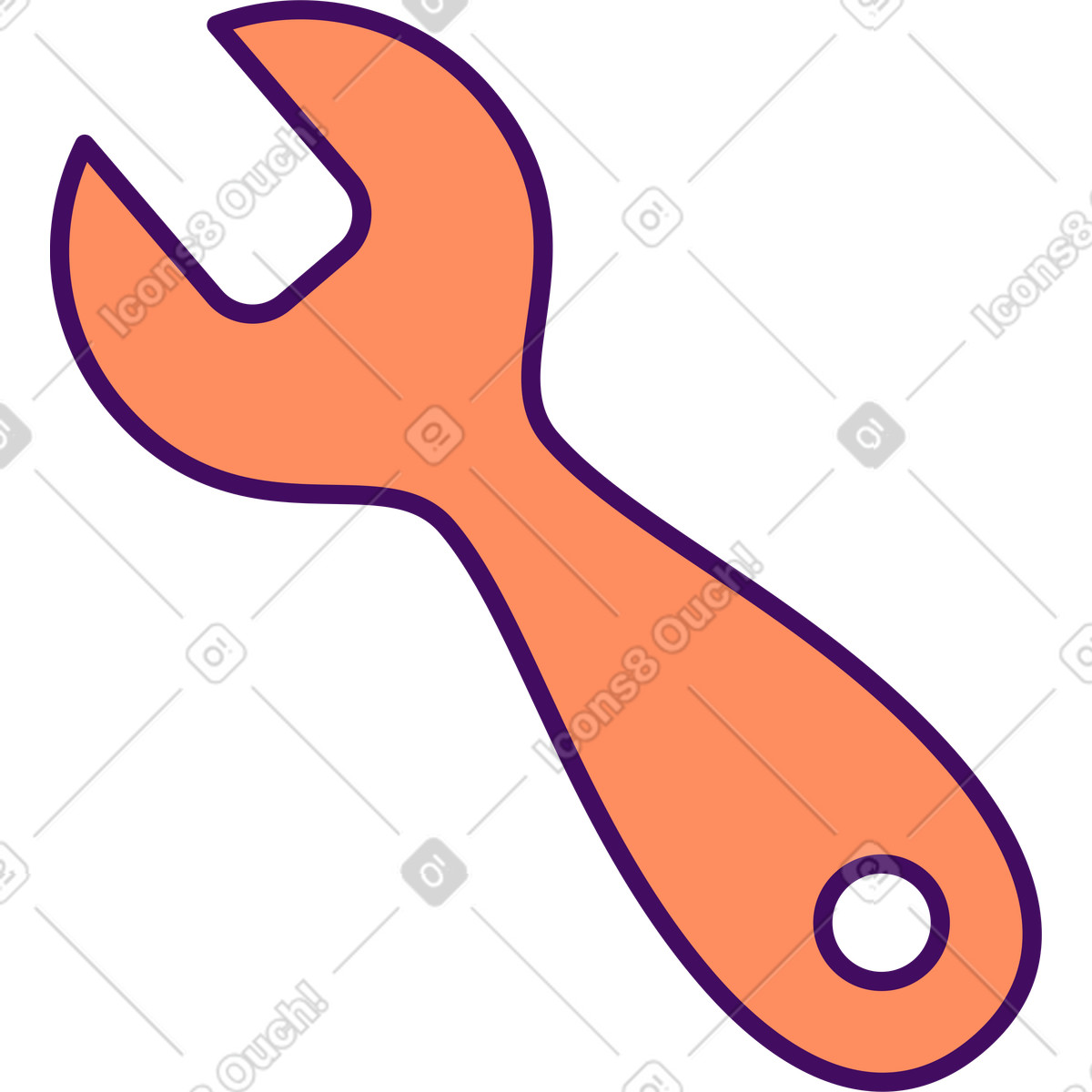 Schlüssel-Illustration im Simplistic-Stil als Download in PNG, SVG