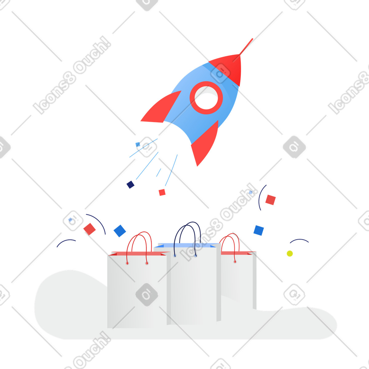 下载 Clip 风格的 订单完成 插画，支持 PNG、SVG 格式