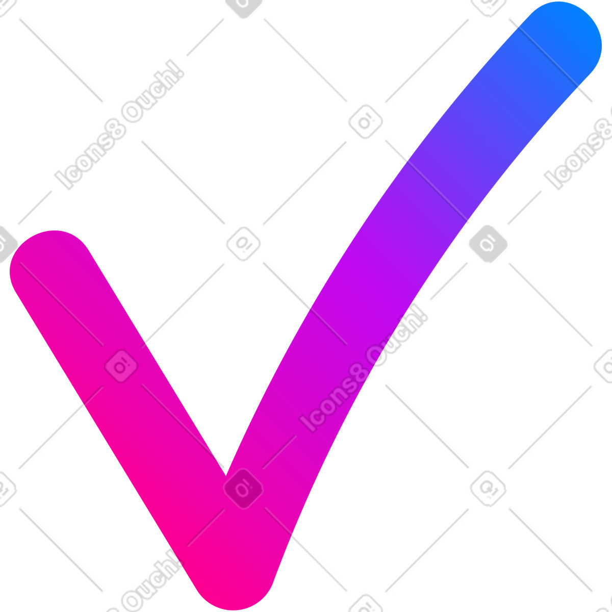 下载 Vibrant 风格的 复选标记 插画，支持 PNG、SVG 格式