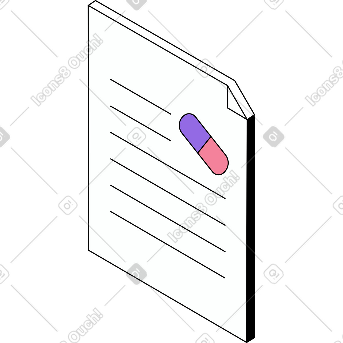 下载 Project 风格的 食谱 插画，支持 PNG、SVG 格式