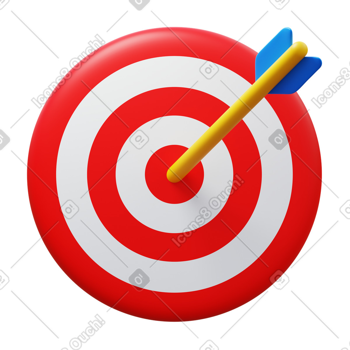 Ilustração de Goal em no estilo 3D Fluency para baixar em PNG, SVG