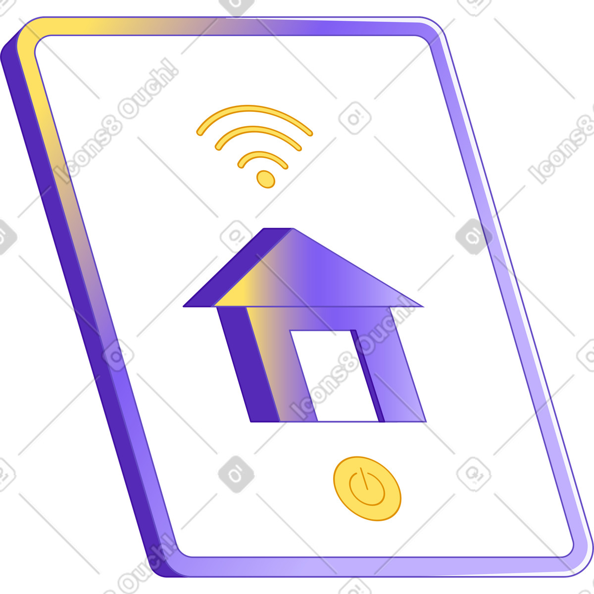 下载 Rainbow 风格的 智能家居 插画，支持 PNG、SVG 格式