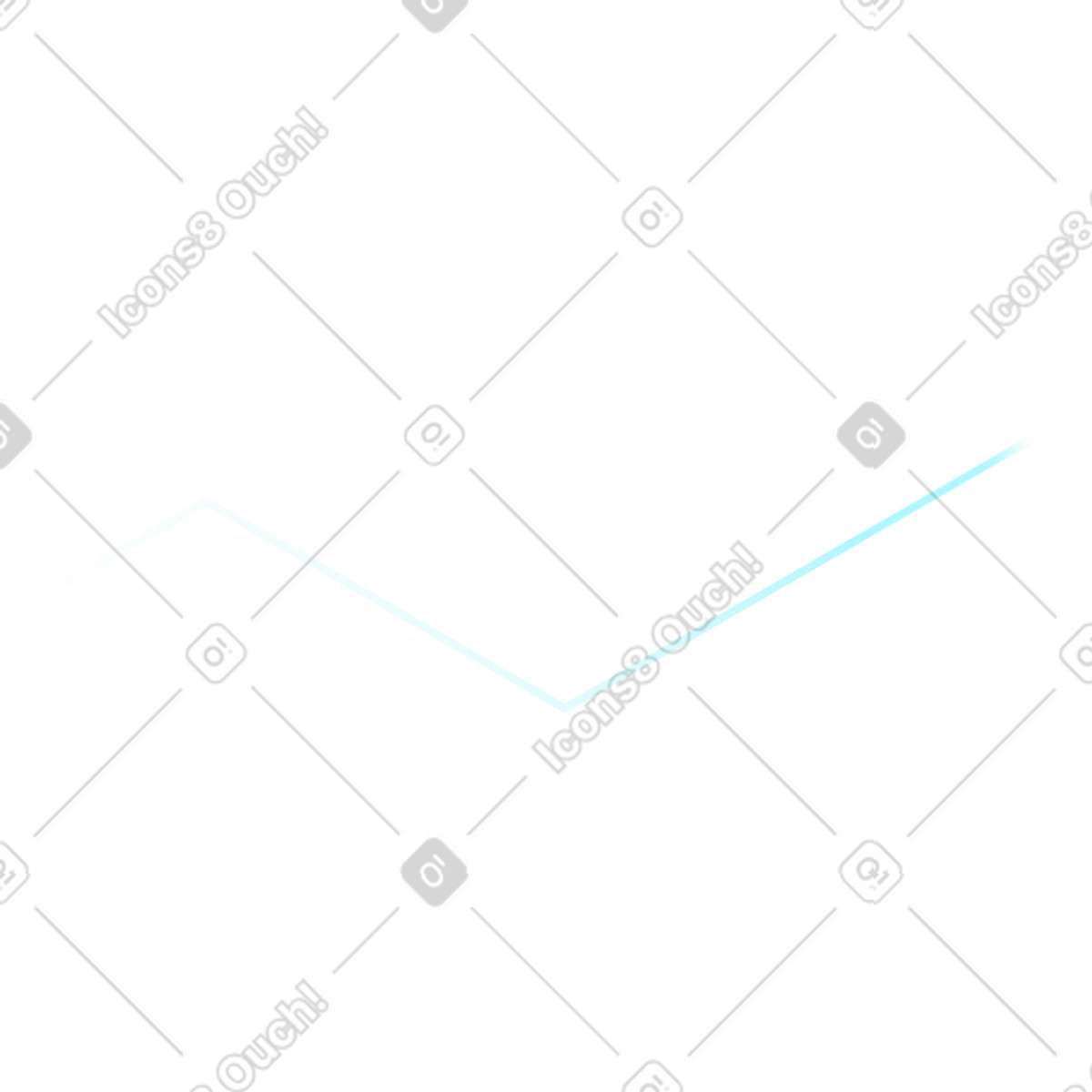 Linea traslucida con luce illustrazione in stile Quantum scarica in PNG, SVG