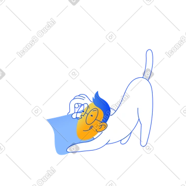 List is empty animated illustration in GIF, Lottie (JSON), AE