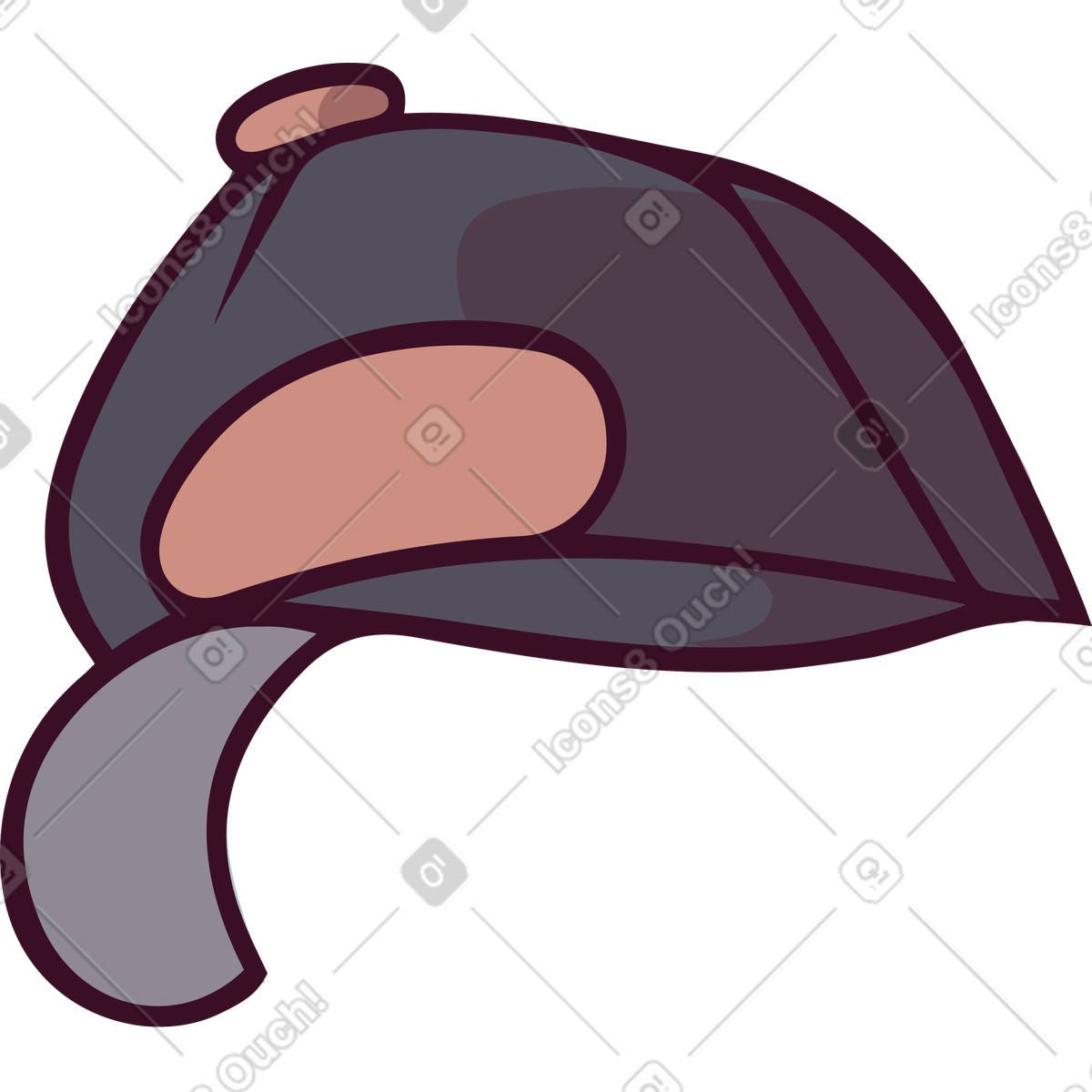 Ha illustrazione in stile Eastwood scarica in PNG, SVG