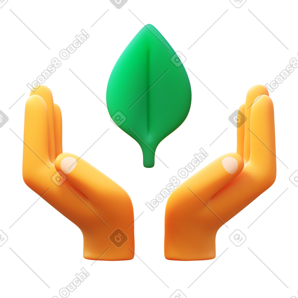 Sostenibilità illustrazione in stile 3D Fluency scarica in PNG, SVG
