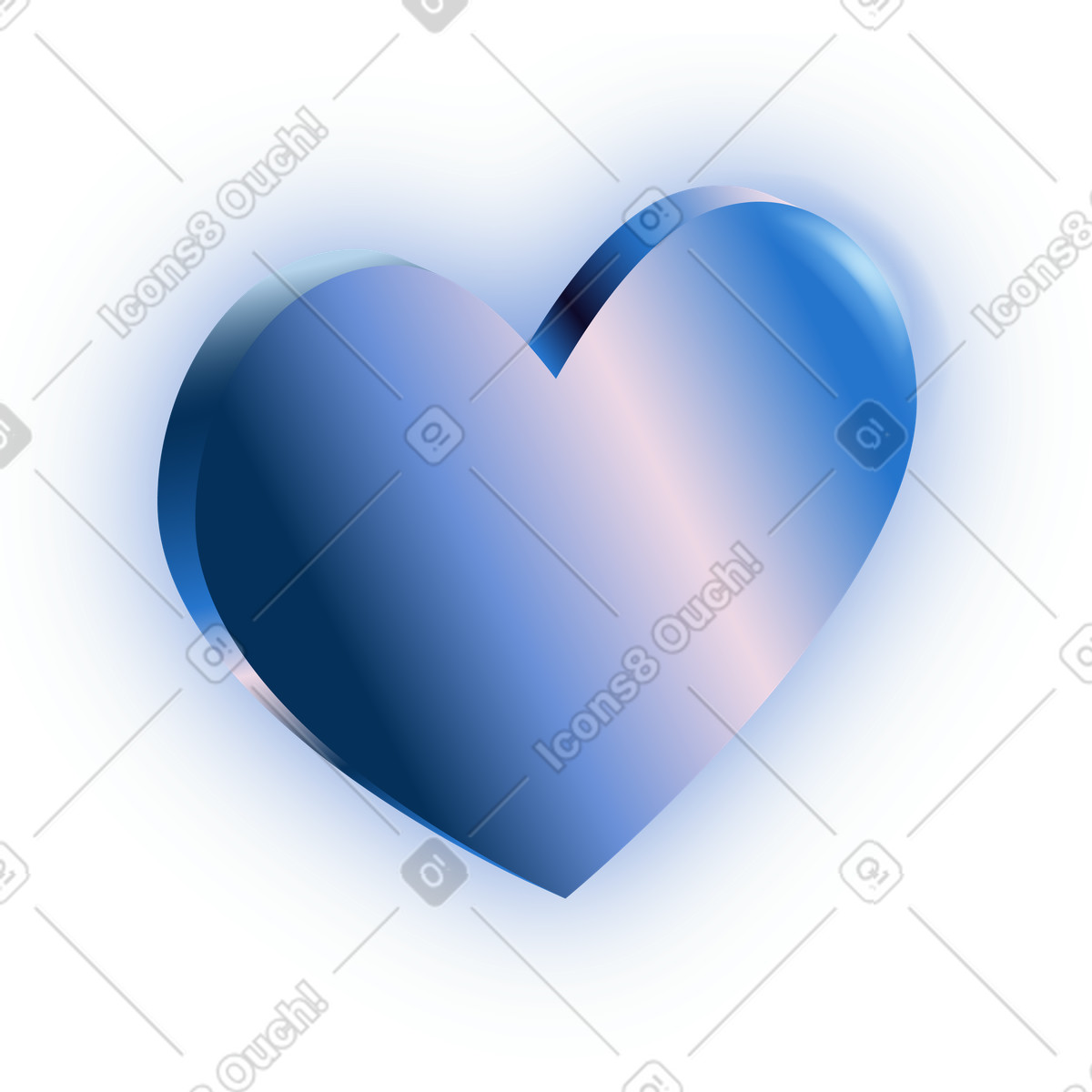 Like-symbol-Illustration im Dimension-Stil als Download in PNG, SVG