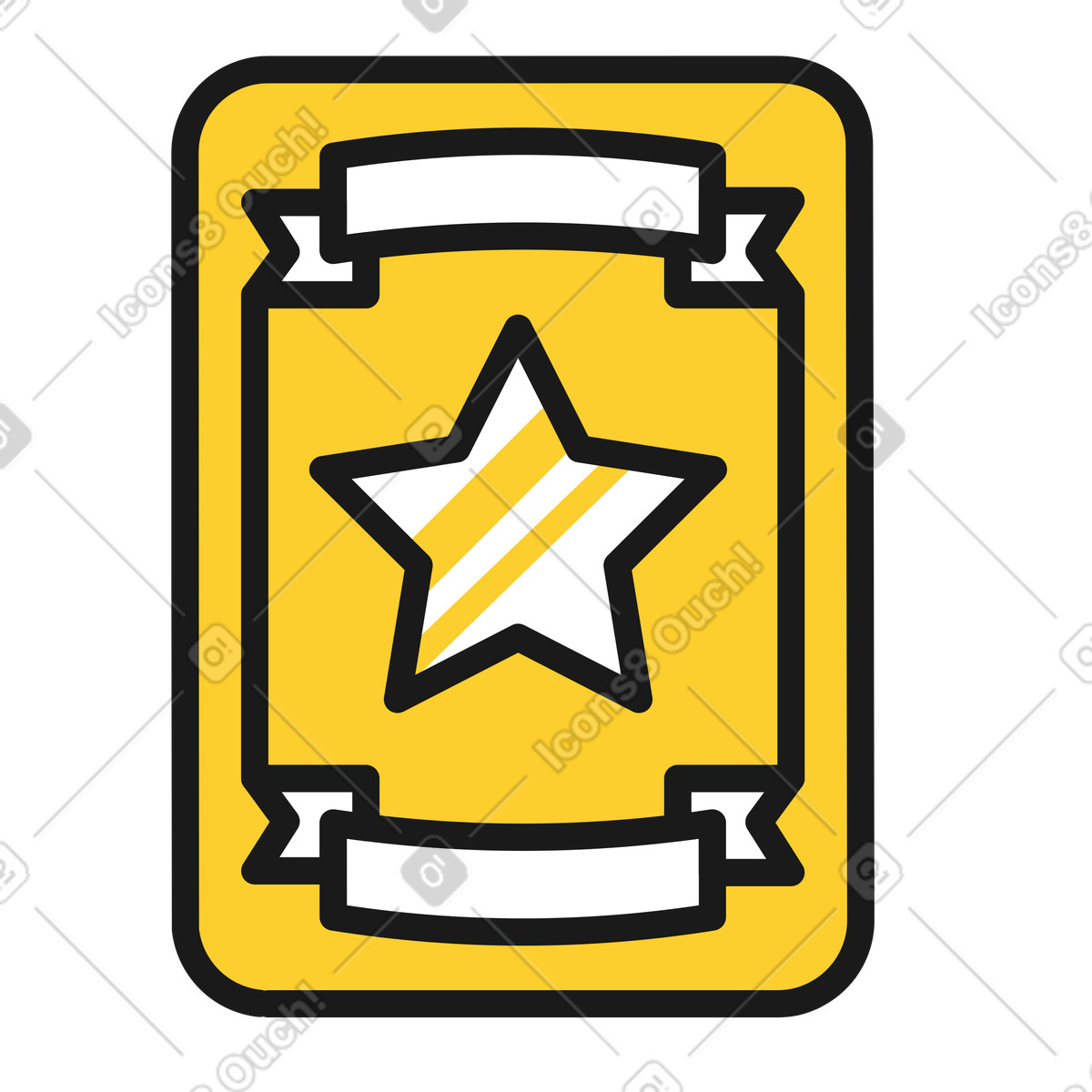 Police badge illustration in Taxi style download in PNG, SVG