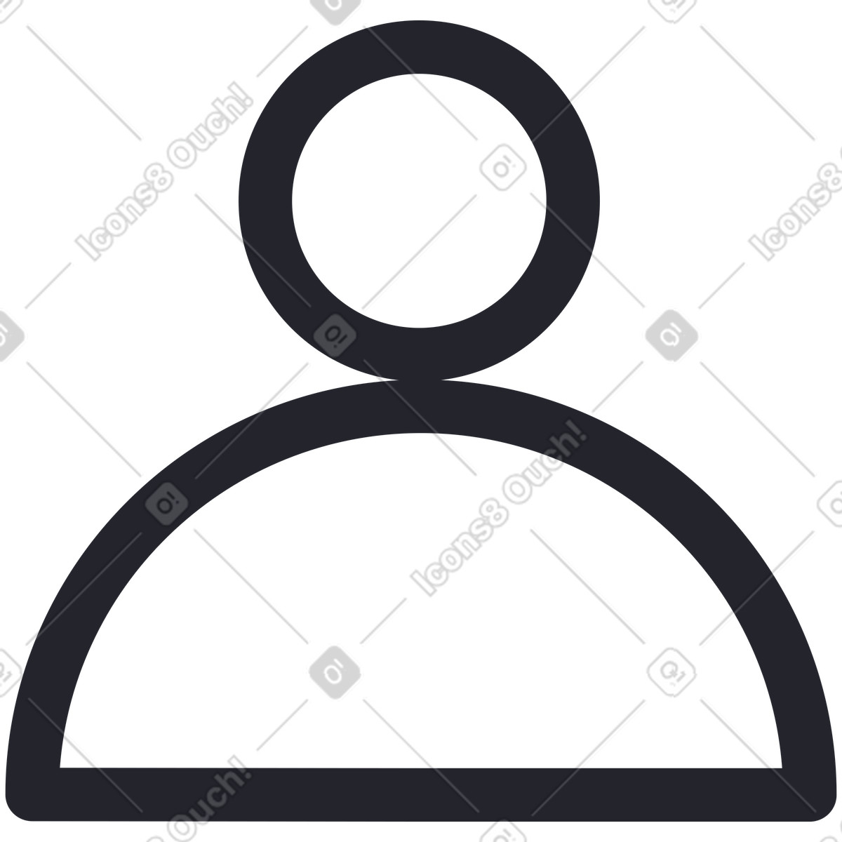 下载 Grapy 风格的 用户行图标 插画，支持 PNG、SVG 格式