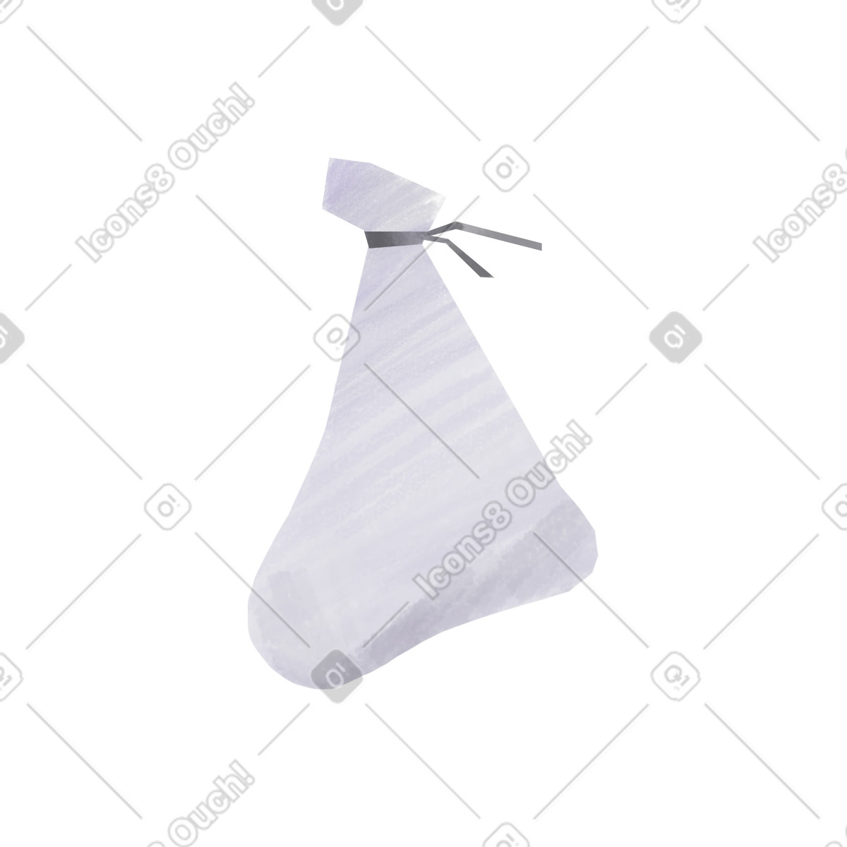 Ilustração de Trash bag em no estilo Family para baixar em PNG, SVG