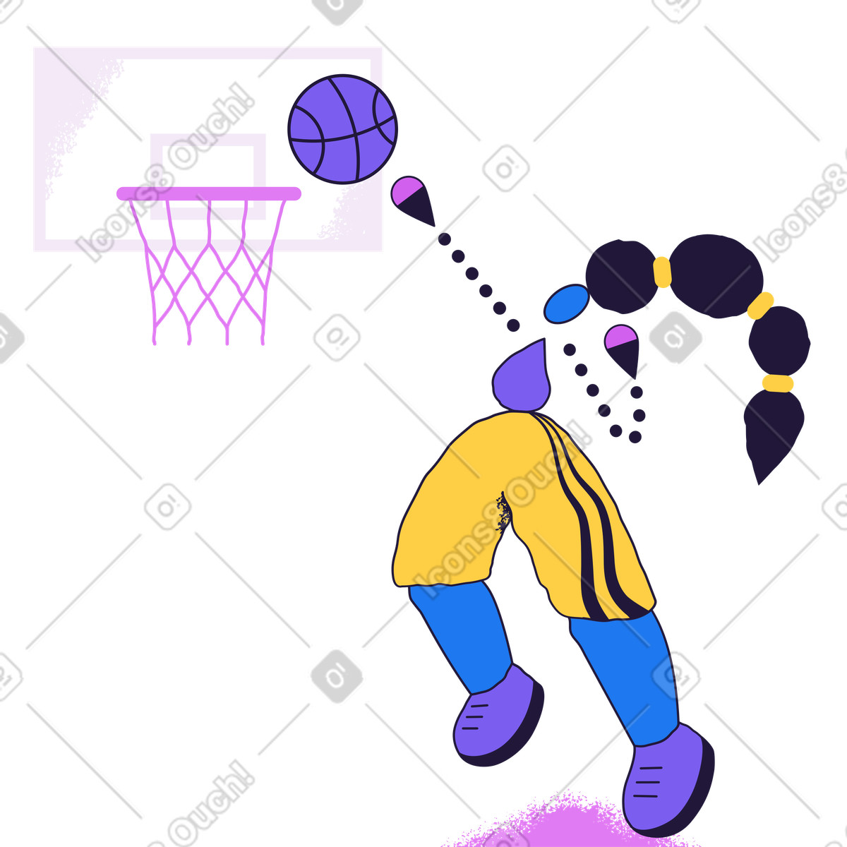 Conifer 스타일의 득점 일러스트레이션 PNG, SVG 다운로드