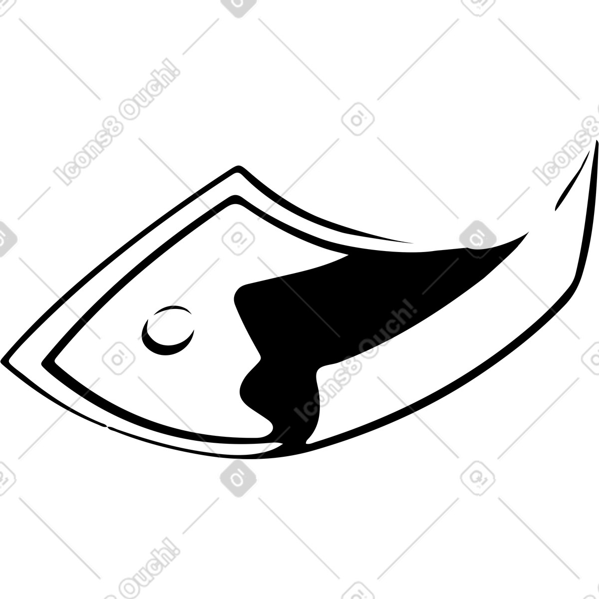 Ilustración Papel con imágenes en estilo Line a descargar en PNG y SVG