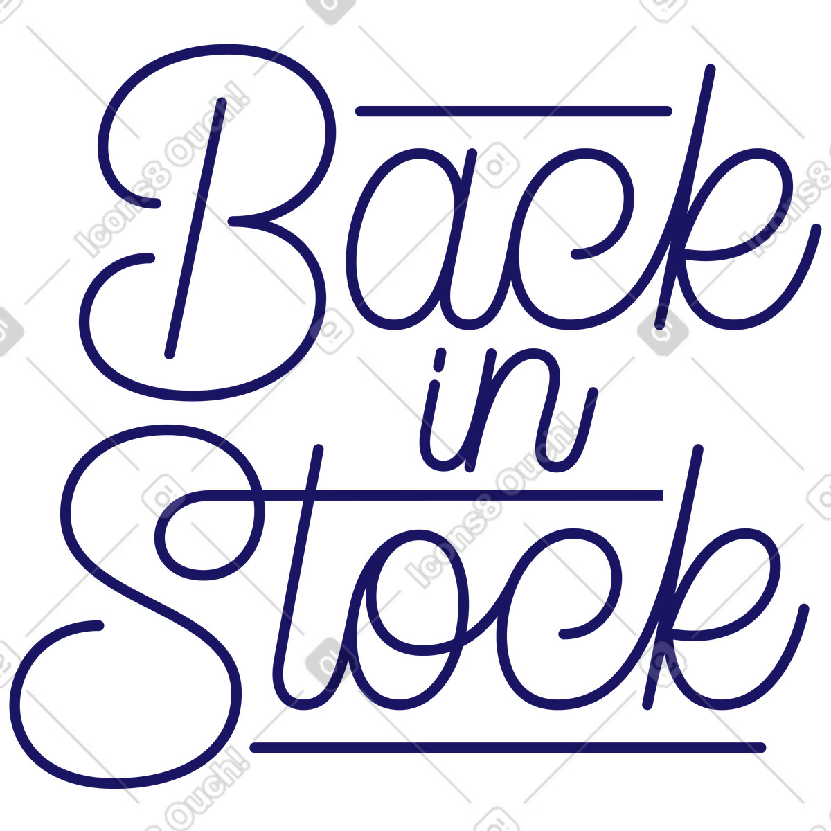 Ilustración Letras de nuevo en stock estilo Matey a descargar PNG y SVG