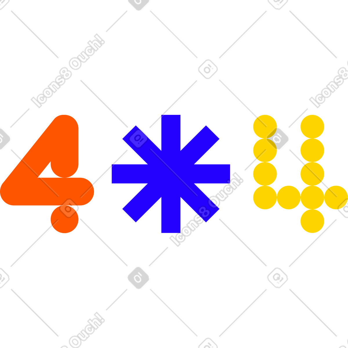 Framework スタイルの エラー 404 ページが見つかりません のイラストをPNG、SVG形式でダウンロード
