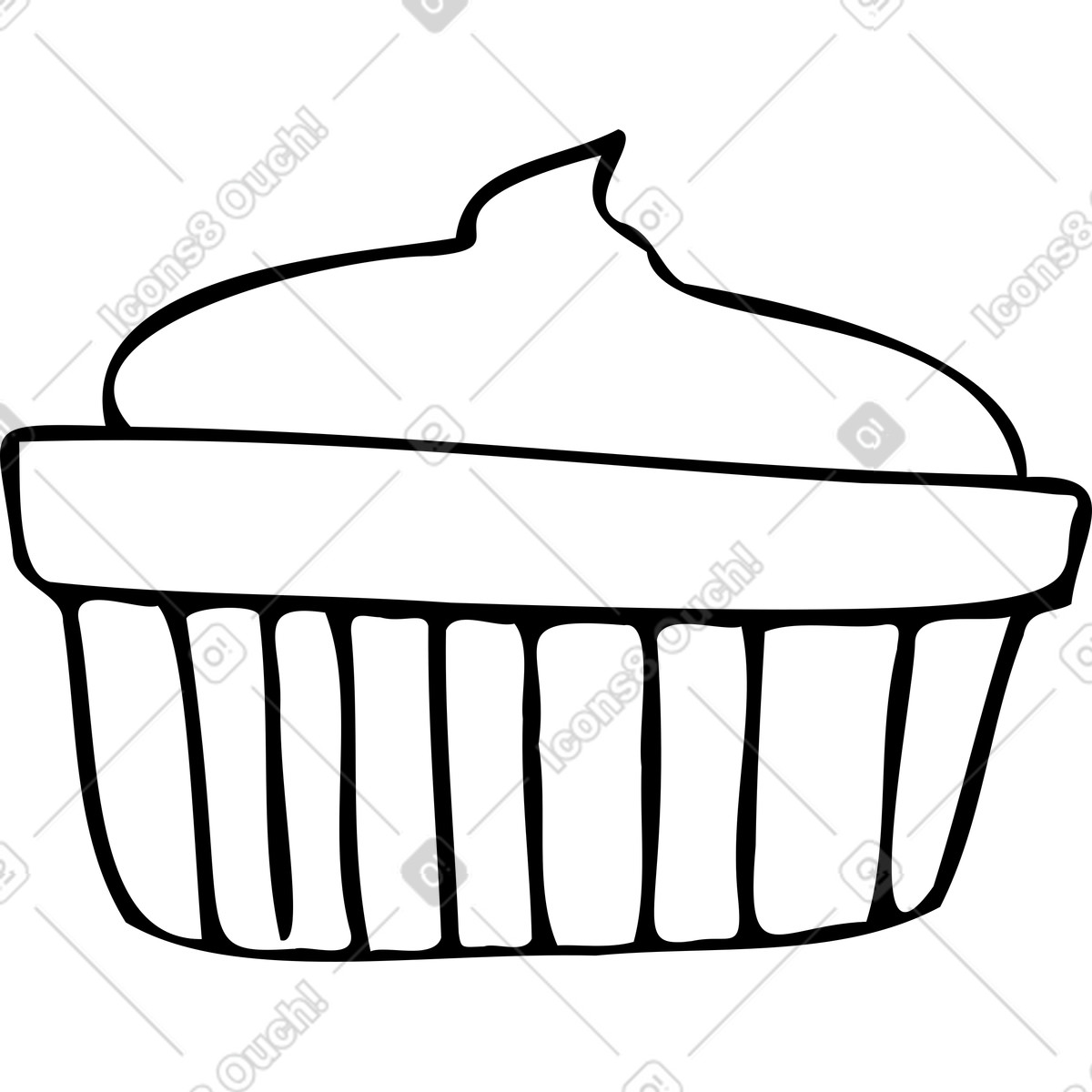 Ilustración Salsa blanca en un plato estilo Marks a descargar PNG y SVG