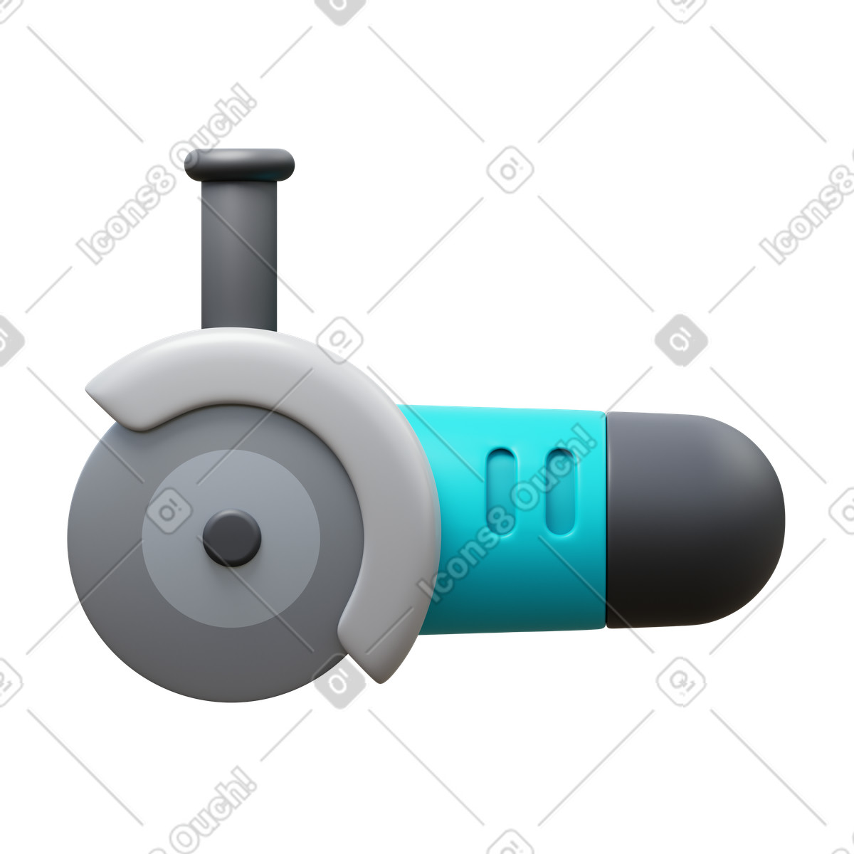 Grinding machine illustration in PNG, SVG