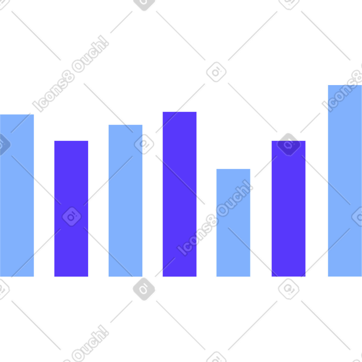 Ilustração animada de Diagrama em no estilo Pablita para baixar em GIF, Lottie (JSON), AE