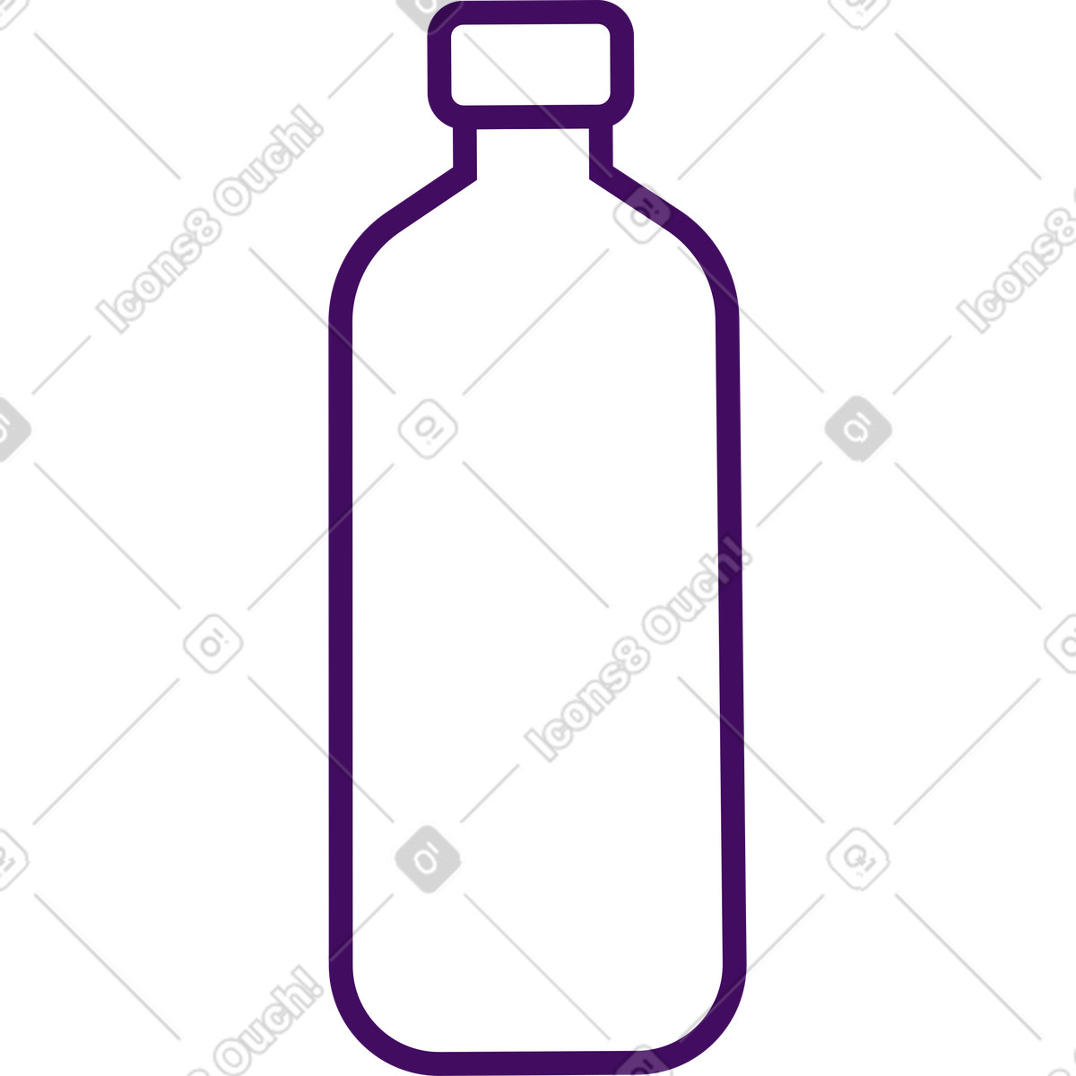 下载 Simplistic 风格的 瓶子 插画，支持 PNG、SVG 格式