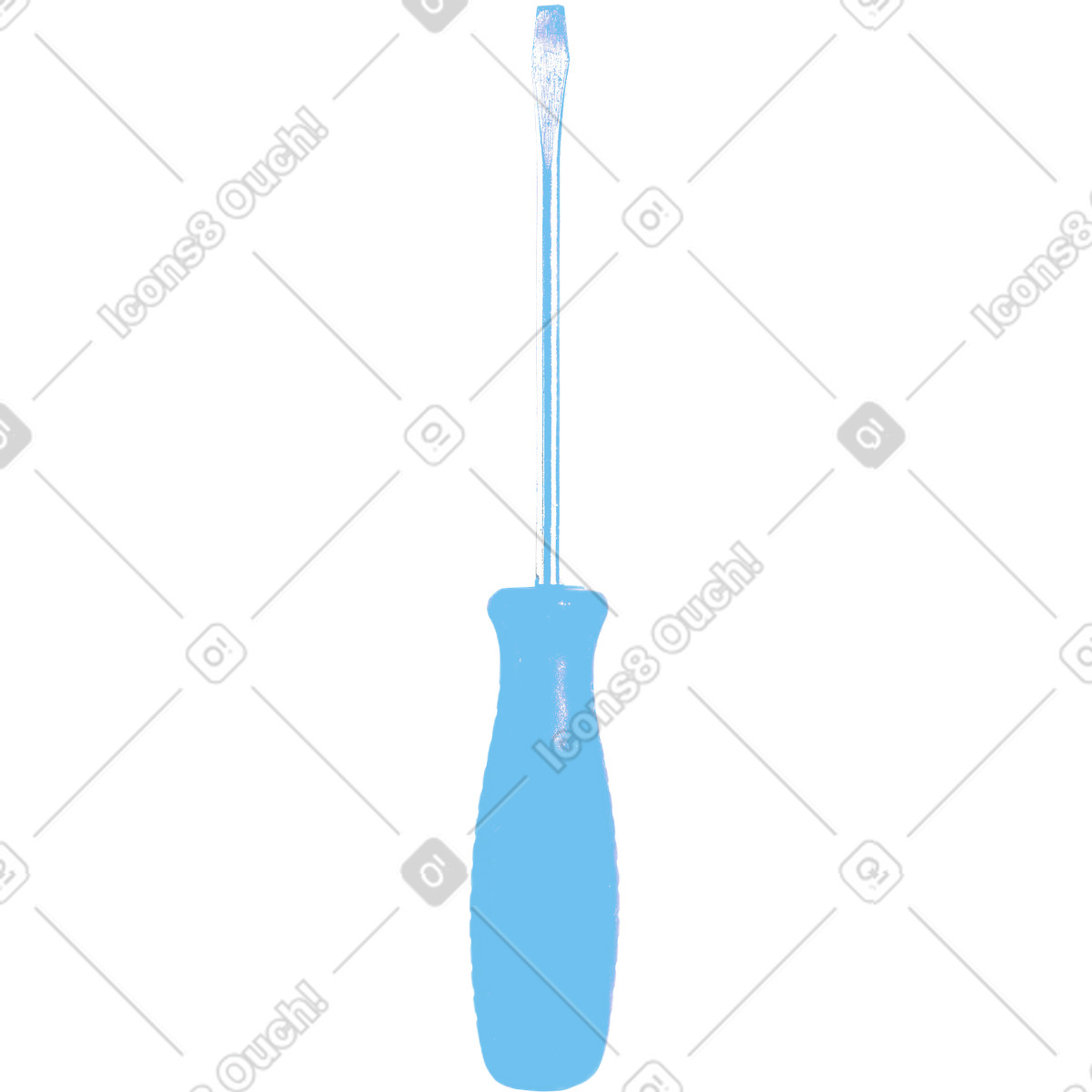 Screwdriver illustration in PNG, SVG