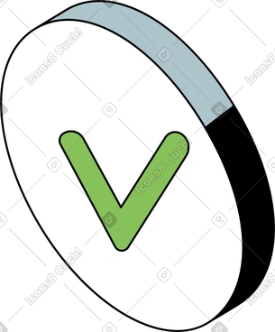 Done button PNG, SVG