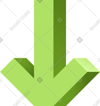 Flèche vers le bas PNG, SVG