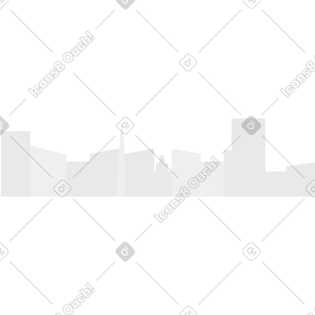 Ilustração de Fundo megapolis em no estilo Urban para baixar em PNG, SVG
