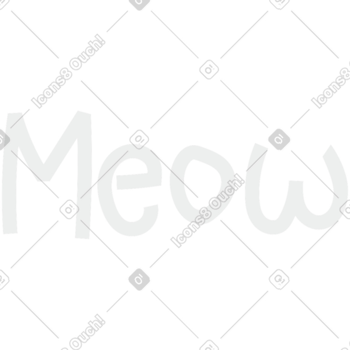 下载 Clip 风格的 喵 插画，支持 PNG、SVG 格式