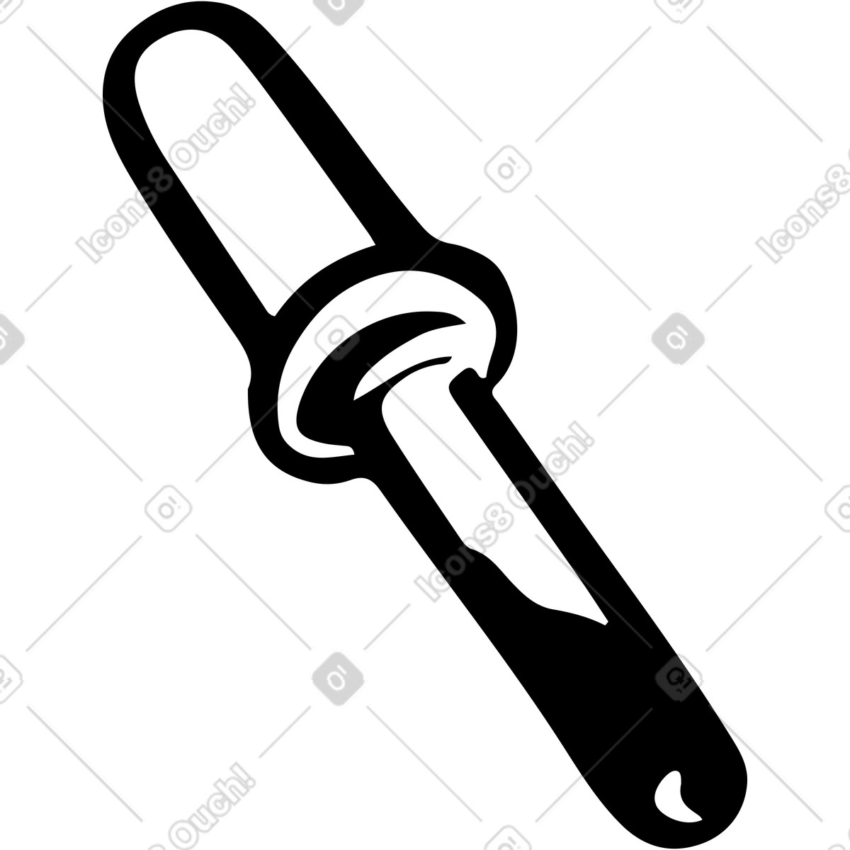 Strumento contagocce illustrazione in stile Line scarica in PNG, SVG