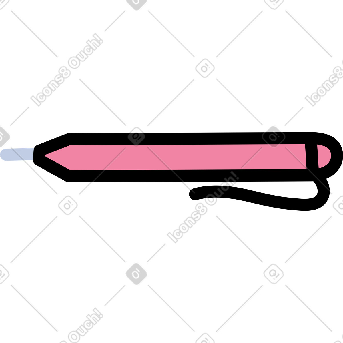 Penna illustrazione in stile Notes scarica in PNG, SVG