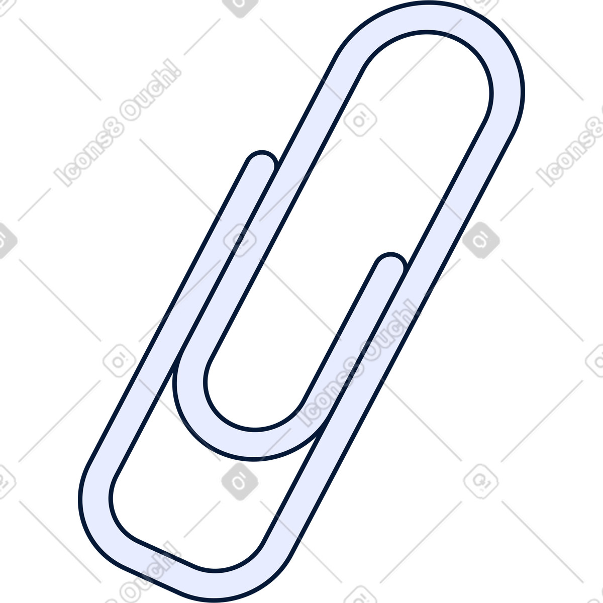 Ilustração de Grampo em no estilo Neat para baixar em PNG, SVG