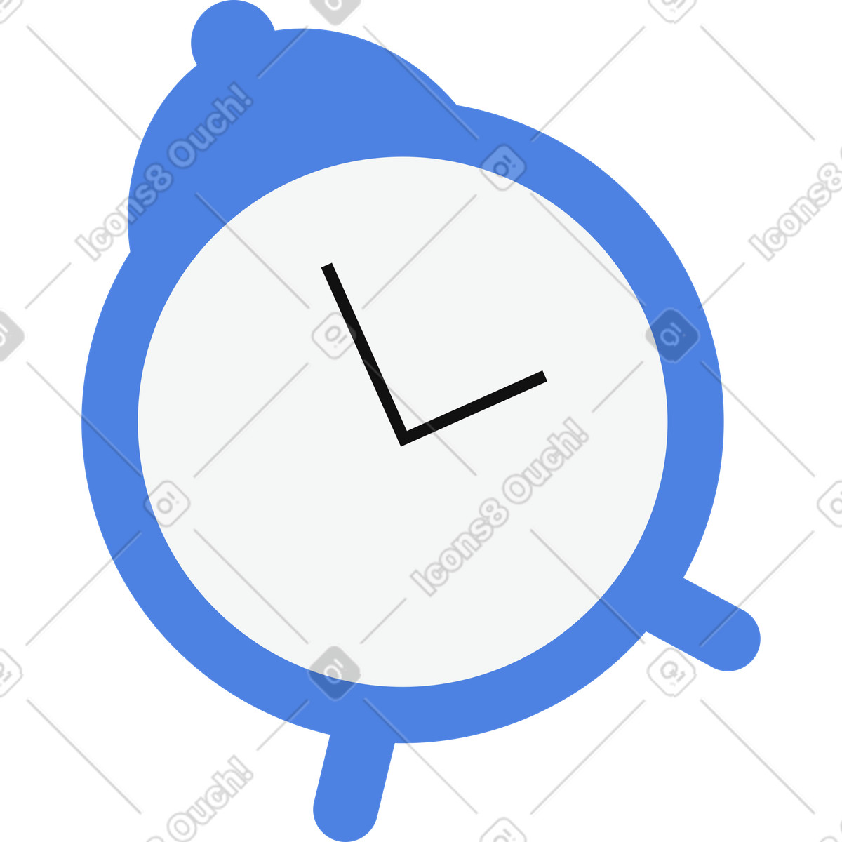 Sveglia illustrazione in stile Network scarica in PNG, SVG