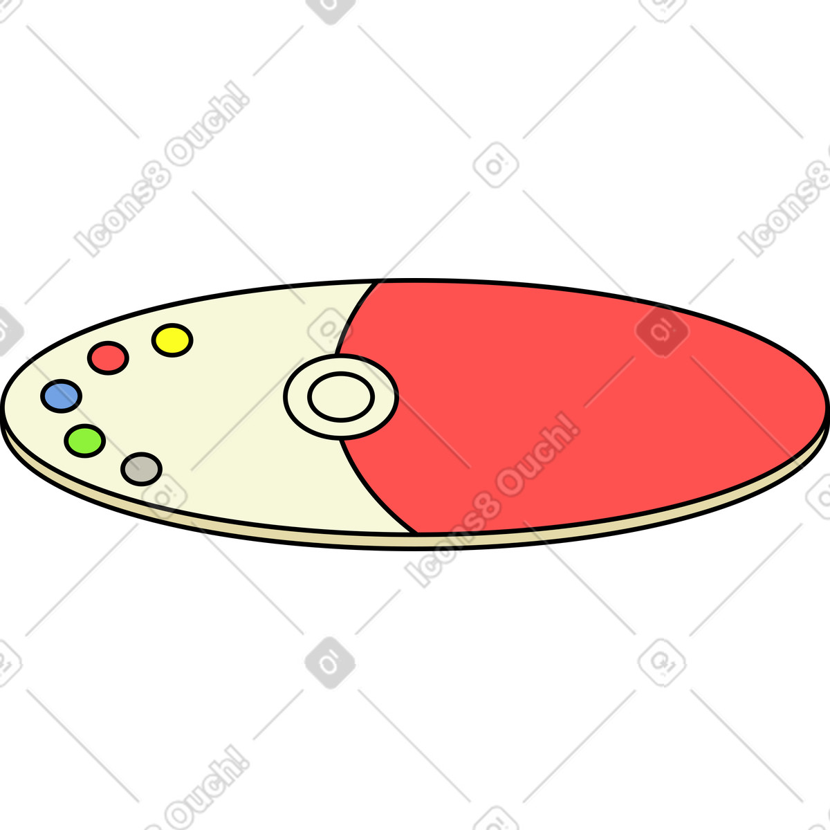 Pokemon-chip-Illustration im Retro-Stil als Download in PNG, SVG