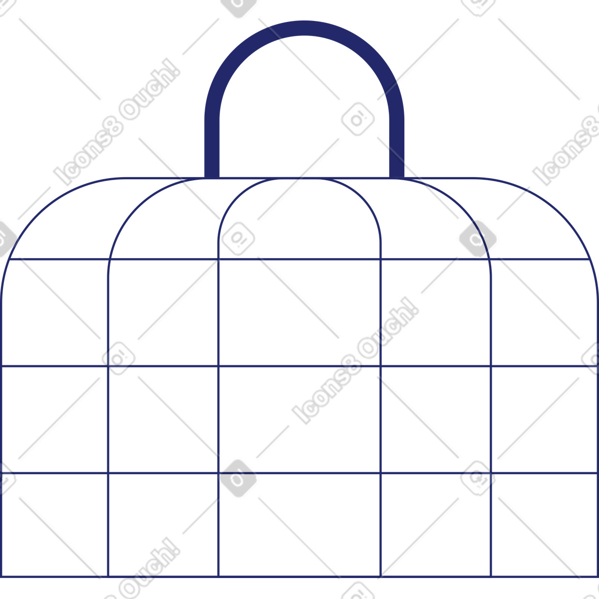 下载 Clip 风格的 笼 插画，支持 PNG、SVG 格式