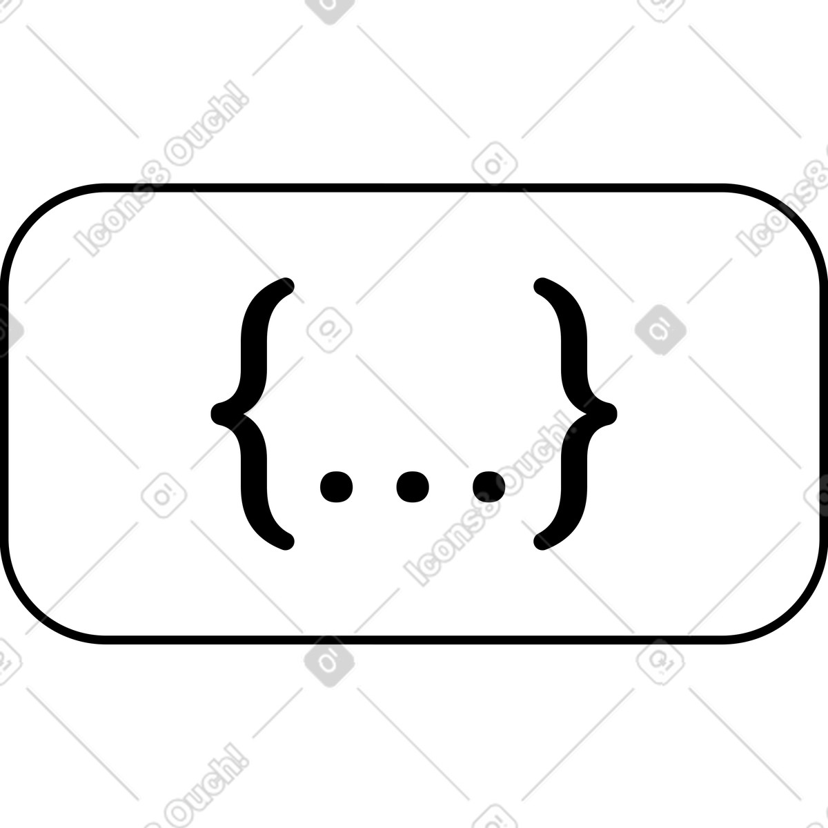 Code symbol sign illustration in PNG, SVG
