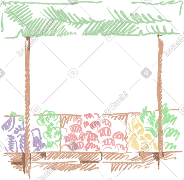 Farmers market PNG, SVG