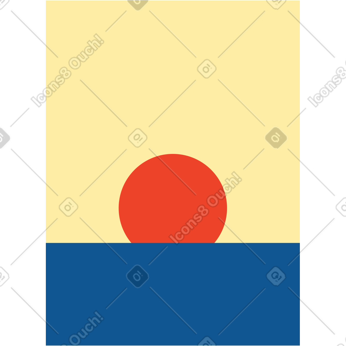 Immagine illustrazione in stile Polar scarica in PNG, SVG