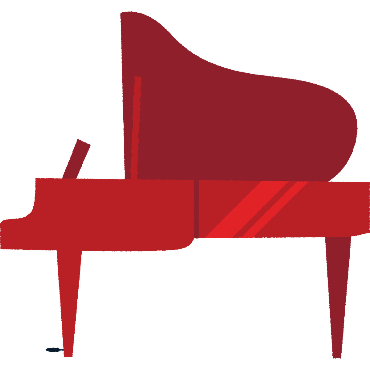 Cherry スタイルの Piano のイラストをPNG、SVG形式でダウンロード