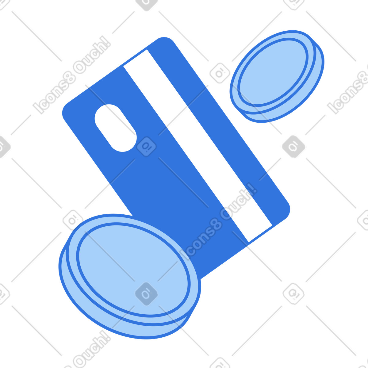 Payment options bank card cash illustration clipart vectors graphics for projects
