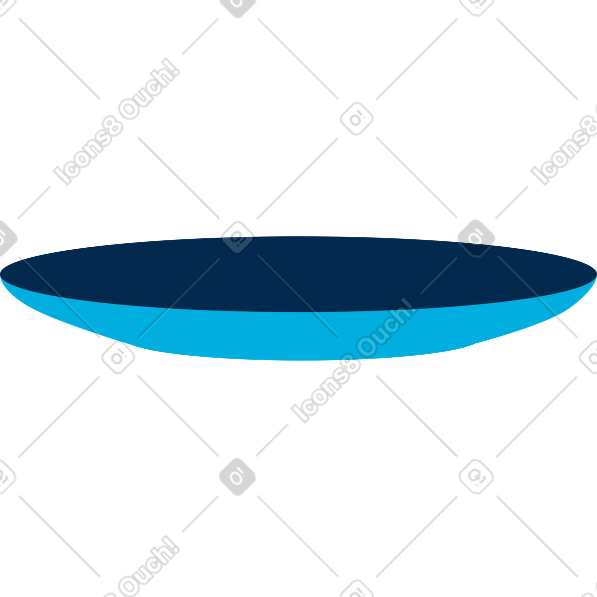 Flame スタイルの Plate のイラストをPNG、SVG形式でダウンロード