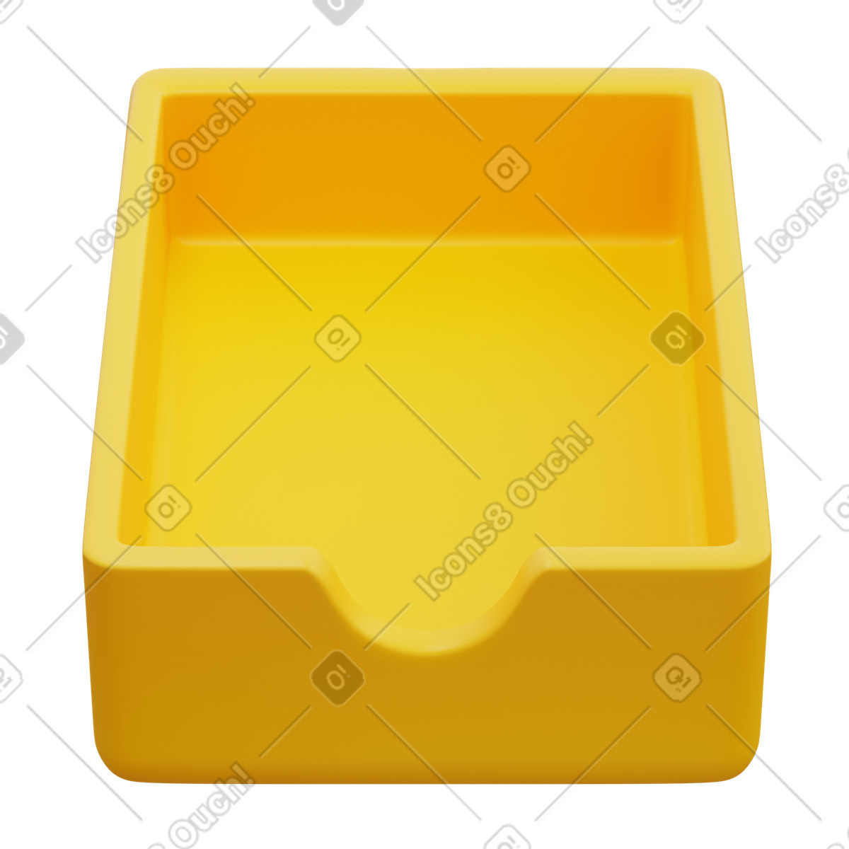 Inbox animated illustration in 3D Fluency style download in GIF, Lottie (JSON), AE