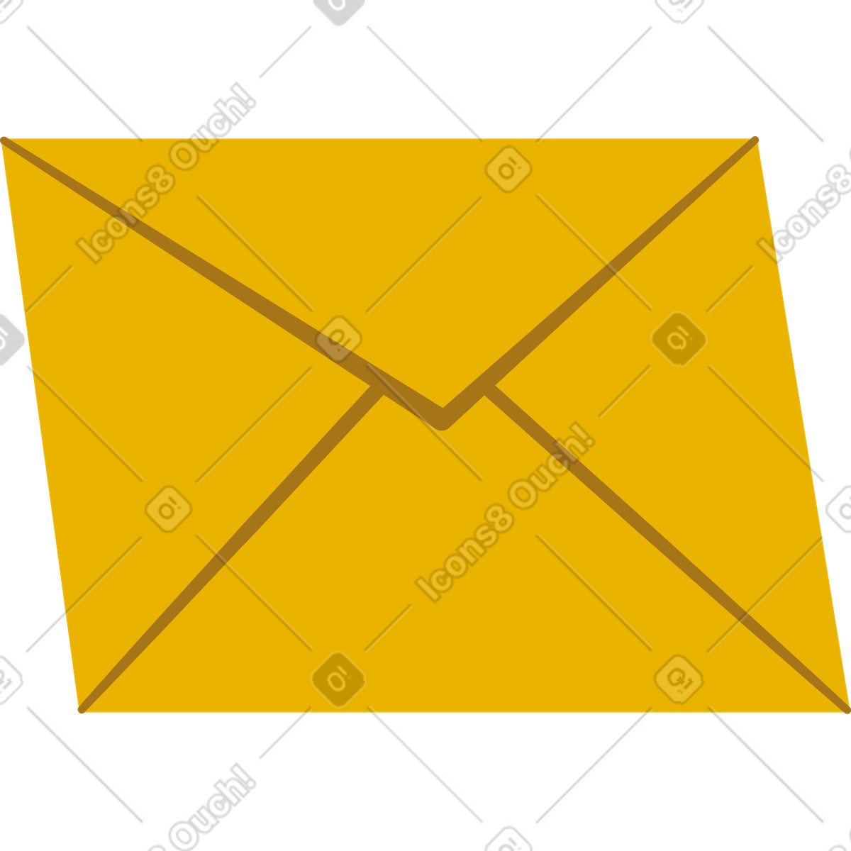 Busta illustrazione in stile Woof scarica in PNG, SVG
