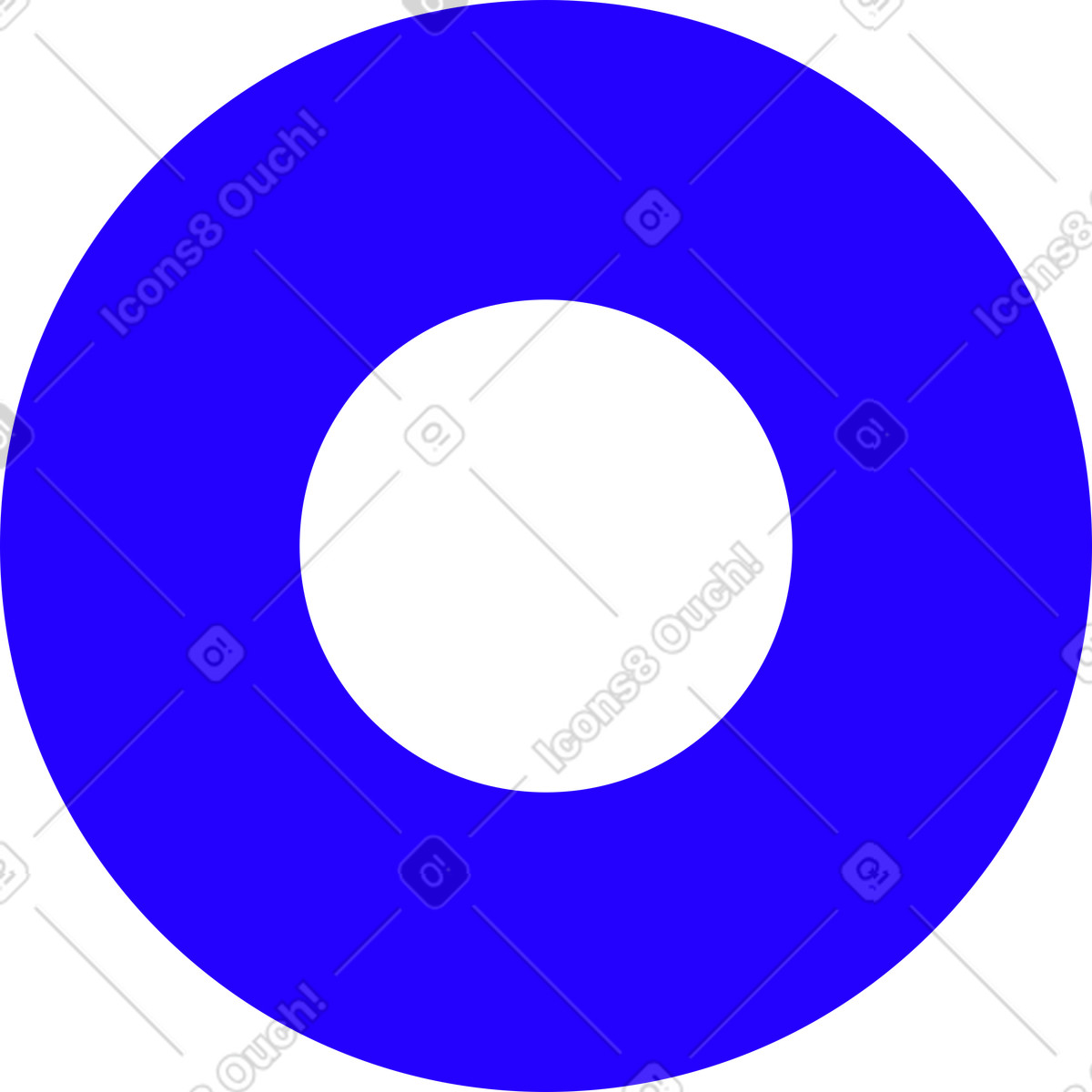 Ilustração de Círculo azul em no estilo Framework para baixar em PNG, SVG